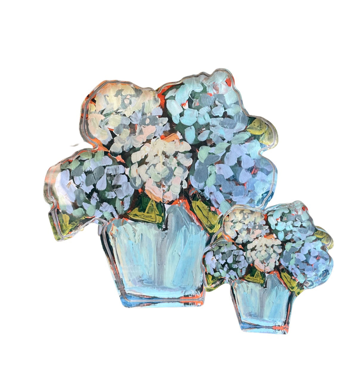 HYDRANGEA ACRYLIC BLOCK – Lauren Dunn