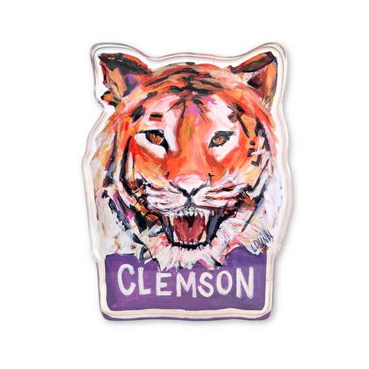 CLEMSON TIGER ACRYLIC