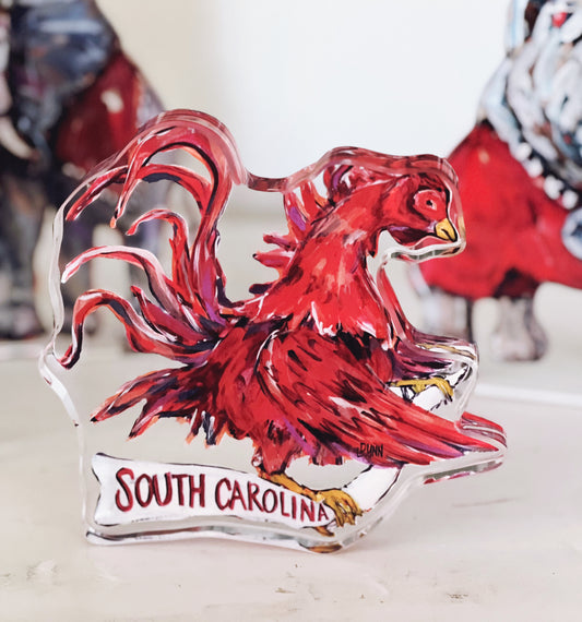 GAMECOCK ACRYLIC